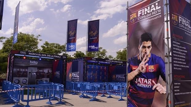 ¿Dónde están las «fan zone» de la final de Copa?